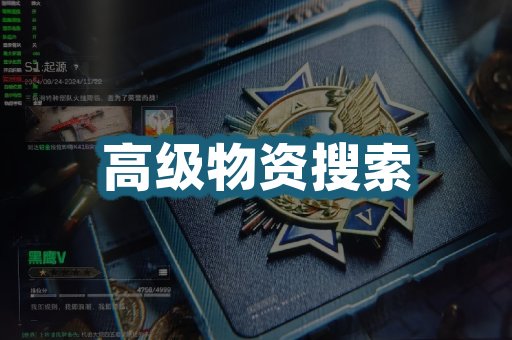 高级物资搜索